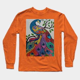 Peacock T-shirt Long Sleeve T-Shirt